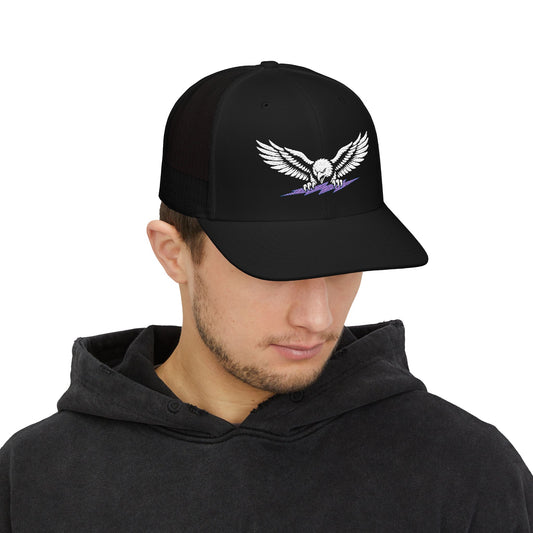 Eagle Holding Lightning Bolt | Seize The Day | Trucker Hat