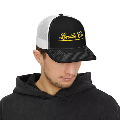 Linville Co. Bolt Script Snapback | Richardson Trucker Hat
