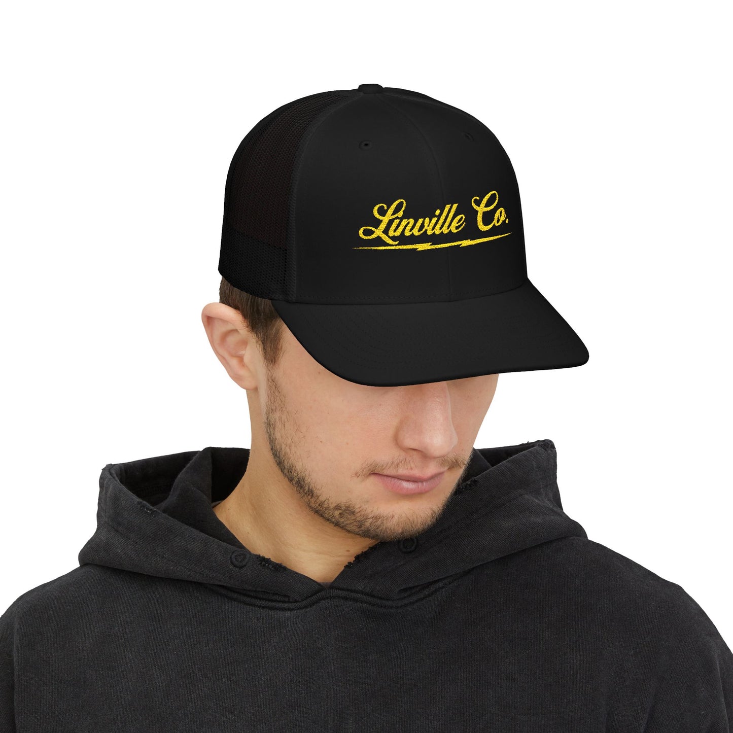Linville Co. Bolt Script Snapback | Richardson Trucker Hat